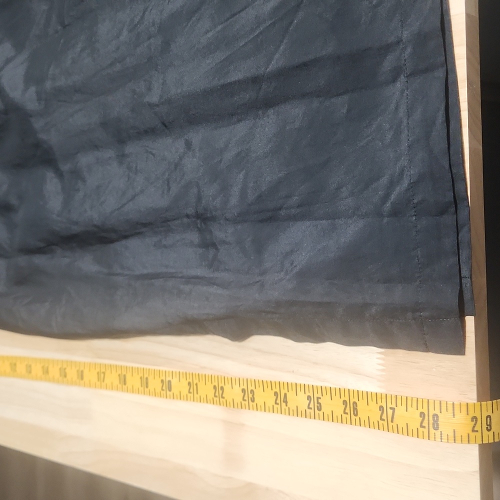 Laundry By Design Black Silk Cotton Blend - Size 12 (fits like 8/10 Junior) - Picture 16 of 16